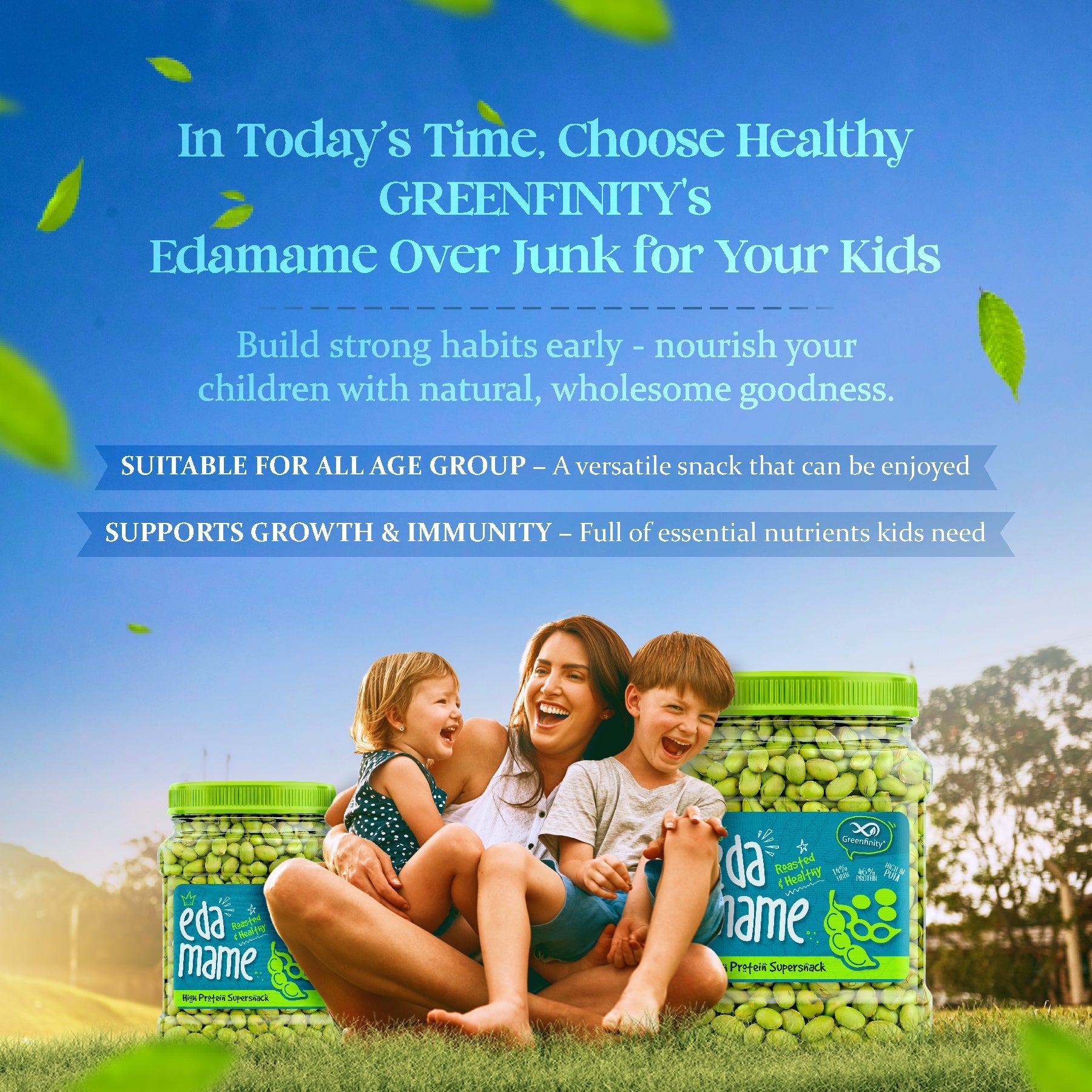 Greenfinity Roasted Edamame 250g | High Protein Vegan Snack | Roasted Not Fried Soybeans | Healthy Crunchy Diet Snack for Gym, Weight Loss & Office | Premium Plant Protein