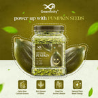GreenFinity AAA Pumpkin Seeds - 500g (Pack of 2)