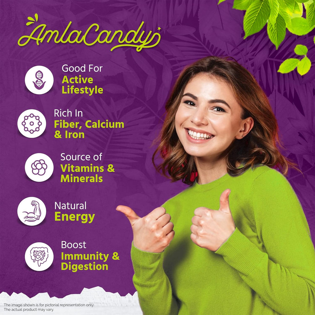 Greenfinity Dried Amla Candy - 250G (Pack Of 2)