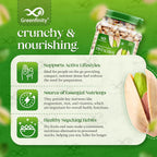 GreenFinity Fresh Whole Roasted Salted Pistachios - 500g (Pack of 2)